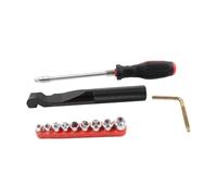 Cndocc35 1 set di strumenti di rimozione in alluminio e acciaio inossidabile, strumento per la sostituzione della cinghia della copertura della frizione per RZR-4 XP Turbo 2016-2019