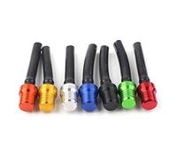 Cndocc35 7x CNC Tappo Serbatoio Gas Valvola Tubo Flessibile di Sfiato Per ATV Dirt Bike Pit Quad, Alluminio+Gomma, 7 COLORI