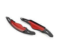 Cndocc35 Estensioni per le leve del cambio, cambio al volante in fibra di carbonio nero per Elantra 2021-23, Sonata 2020-23, Tucson 2022-23, Genesis G70 2018-22