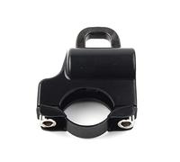 Cndocc35 Interruttore di accensione per moto, tappo del serbatoio, serratura del sedile, set di chiavi universale per tubo rotondo da 7/8'' 22 mm per la maggior parte delle motociclette, nero