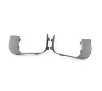 Cndocc35 Modanatura per cornice faro fendinebbia anteriore sinistra destra, guarnizione, inserto, copertura, finitura, nero lucido, grigio opaco per per Evoque L538 2016-2019