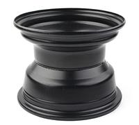 Cndocc35 Motociclo 18x9.50-8 pollici ATV UTV mozzo ruota posteriore cerchio 3 fori per ATV Go Kart fuoristrada Dirt Pit Bike Quad Dirt Bikes Street Bikes, nero