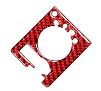 Cndocc35 Regola il controllo del rivestimento della luce anabbagliante, il rivestimento rosso in fibra di carbonio lato sinistro per Ram 1500 2500 3500 13-2018 1 pezzo