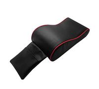 Cndocc35 Set di tappetini per braccioli universali per auto SUV e camion, in fibra di carbonio nera e rossa, ricambio per auto, camion, SUV universale, in fibra di carbonio nera e ross