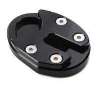 Cndocc35 Supporto piastra cavalletto laterale, estensione cuscinetto cavalletto, alluminio nero per moto SYM MAXSYM TL500 19-2021