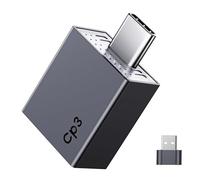 CNDPSTE Adattatore wireless CarPlay per iPhone 2026 Aggiornamento - Connessione stabile Converti da cablato a wireless compatibile con auto 2018+, iOS 10+ (USB-C)