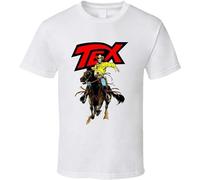 cne Bailey Geddes Tex Italian Comic t-Shirt Tex Willer Retro Western Comics XXL