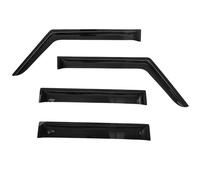CNFCNKYULP Auto Deflettori Finestrini per Jeep per Wrangler per JL 2018-2022 2/4 Porte Deflettori d'Aria Laterali per Auto Visiere di Ventilazione Esterne Deflettori Aria Finestrini Laterali(4 Door)