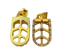 CNFCNKYULP per Suzuki per RM65 per RM100 2000-2022 Moto Poggiapiedi Pedane Pedane Pedali Pedaline Motocicletta Pedane Poggiapiedi(Gold)