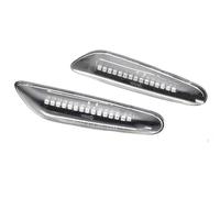 CNFCNKYULP Specchietto Retrovisore Luci Blinker per La Serie 1 3 5 per E60 E61 E90 E91 E87 E81 E83 E84 E88 E92 E93 E82 Segnale Svolta Sequenziale Indicatore Laterale Styling(Dynamic Crystal)