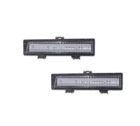 CNFCNKYULP Specchietto Retrovisore Luci Blinker per Monte per Carlo per SS 1981-1988 Luci di Direzione Dinamiche A LED per Paraurti Anteriore Auto DRL Luci di Guida(Clear Lens)