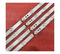 CNJWBGCJ Strisce di retroilluminazione 12LED adatte for H-ISENSE 55B7101UW H55B7100UK H55B7100 H55B7300 H55B7300UK HD550V1U51-T0L4 pezzi di ricambio(Kit 4pcs For 1 TV)