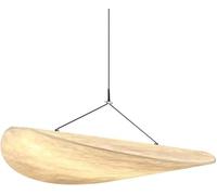 CNMKLM Lampada A Sospensione A LED Wabi-sabi Boho,paralume In Tessuto Di Seta,Altezza Regolabile Cappello Di Design Lampadario Per Cucina A Isola Soggiorno Camera Da Letto Tavolo Da Pran(40CM)