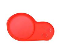 CNMNDE 1 custodia protettiva for display for scooter elettrico, adatta for KuGoo, M4 TF100, copri cruscotto in silicone, accessori for scooter Coperchio di protezione del pannello strumenti del(Red)