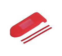 CNMNDE Copertura protettiva for cruscotto monopattino elettrico, adatta for Xiaomi, custodia in silicone antipolvere 4 Lite Coperchio di protezione del pannello strumenti dello scooter(Red)
