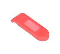 CNMNDE Copertura protettiva for cruscotto monopattino elettrico, adatta for Xiaomi, custodia protettiva for schermo 4 Lite in silicone Coperchio di protezione del pannello strumenti dello scooter(Red)