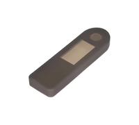 CNMNDE Copertura protettiva for cruscotto scooter elettrico, adatta for Xiaomi, custodia protettiva for 4 schermi in silicone Coperchio di protezione del pannello strumenti dello scooter(Black)