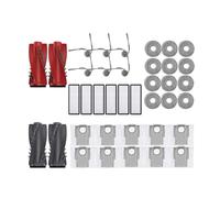 CNMNDE Filtro Spazzola Laterale, Adatto for Accessori for aspirapolvere Robot Roborock Qrevo Curv Spazzola Principale e Filtro