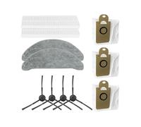 CNMNDE Filtro Spazzola Laterale, Adatto for Accessorio aspirapolvere Robot IMOU RVL11A, a Tamburo, Panno for mocio Spazzola Principale e Filtro