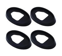 CNMNDE Guarnizione base antenna adatta for Skoda, Octavia 1U 1Z 1996-2013 adatta for Fabia 6Y guarnizione di copertura della base dell'antenna del veicolo(4Pc)