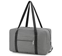 CNMTCCO per Zaino Ryanair 40x20x25, Borsa da cabina 40 x 25 x 20 cm, per bagaglio a mano, lo sport sotto il sedile, il fine settimana (Grigio)