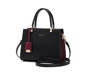 Cnoles AONELAS - Borsa a tracolla in pelle bovina, con manico da donna, borsa a tracolla da donna