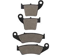 Cnornus Pastiglie Freno Anteriore e Posteriore per HONDA CR 125 R 2002-2007/CRF 250 R CRF250R CRF 250 X CRF250X 2004-2020 /CRF 450 R 2002-2016/CRF 450X CRF450XRL CRF 450 RX 2005-2020