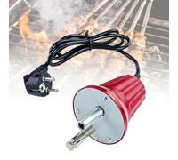 CnosDB Motore per Griglia per Barbecue, 220V-240V Motore per Girarrosto Portatile BBQ Accessori per Barbecue Maialino Arrosto All'Aperto Picnic