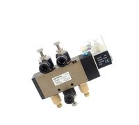 CNOYVZOXZ Elettrovalvola a Cinque Vie e Due Posizioni 4V410-15 con Accessori AC110V(with 8mm fittings-01)