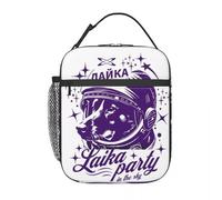 CNQPJKYAQ Emmy Laika Party Eurovision 2025 Irlanda Sacco Pranzo Isolante Scatola del Cibo Frigorifero Portatile Scatole Pranzo Termiche