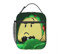 CNQPJKYAQ Lunch Box Isolate BFDI Inanimate Inanimate Insanity Anime Island Storage Box del Cibo Design Unico Frigorifero Termico Lunch Box per la Scuola