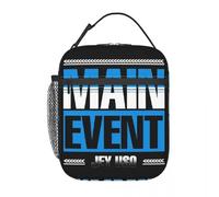 CNQPJKYAQ Lunch Box Jey Uso Yeet Wrestling Wrestler Prodotto per Il Pranzo Scatola del Cibo Nuova arrivata Frigorifero Termico Lunch Box per L'Ufficio