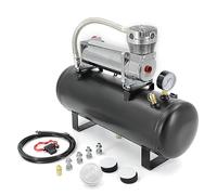 CNRAQR 200PSI 12V Heavy Duty Air Train Horn/Air Ride Compressore Sospensione con 1,5 galloni (5,6 litri) Treno/Air Horn Tank