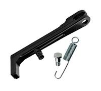 Cnrfeoap Cavalletto per moto in lega di installazione rapida Base antiscivolo per Dirt Pit Bike 125cc 150cc 200cc Modelli Regolabile Moto Supporto Laterale Parcheggio Cavalletto