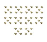 Cnrfeoap Confezione da 50 ciondoli in lega a forma di cavallo, facili da usare, per vari progetti artigianali, accessori per gioielli, dimensioni 25 x 21 mm, Misura unica, come descritto
