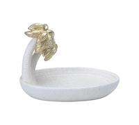 Cnrfeoap Oro e Bianco Moschea Torre Modello Ornamento Ramadan Decorazioni per la Casa Decors Islamici Eid Mubaraks Decors Scatola di Immagazzinaggio Oro e Bianco Moschea Torre