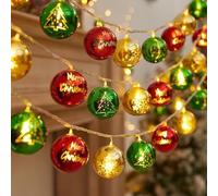 CNSDOIUOE Luci per albero di Natale, luci decorative, luci a corda, decorazione per scene d'atmosfera, vetrine, decorazioni da appendere