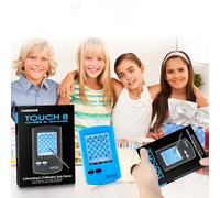 CNSENIOR Scacchiera elettronica palmare, computer di scacchi touch 8 in 1 con allenamento AI, display HD da 2,9 pollici, set di scacchi da viaggio portatile per bambini e adulti, oltre 220 giochi