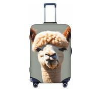 CNTDBU Alpaca Avatar - Copertura elastica per valigie, protezione per bagagli da viaggio, resistente ai graffi, adatta alla maggior parte delle valigie, Nero , S, boemo