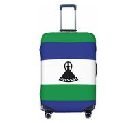 CNTDBU Bandiera del Lesotho - Copertura elastica per valigie, protezione per bagagli da viaggio, resistente ai graffi, adatta alla maggior parte delle valigie, Nero , S, boemo