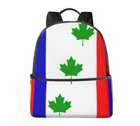 CNTDBU Bandiera di Saint-Éphrem-de-Beauce, zaino leggero da viaggio con custodia per laptop