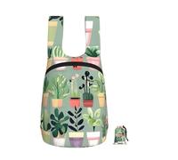CNTDBU Bonsai Plant - Zaino pieghevole da 16 l, leggero, per viaggi, impermeabile, con cerniera, per uomo e donna