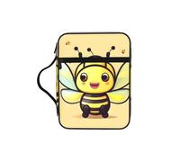 CNTDBU Borsa a secchiello per studio biblico con manici, impermeabile, per viaggi in chiesa, portapenne, tablet, diario