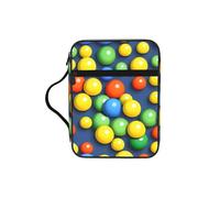 CNTDBU Borsa a secchiello per studio biblico con manici, impermeabile, per viaggi in chiesa, portapenne, tablet, diario