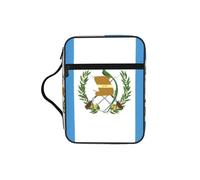 CNTDBU Borsa a tracolla con manici e bandiera del Guatemala, organizer impermeabile per viaggi in chiesa, portapenne, tablet, diario