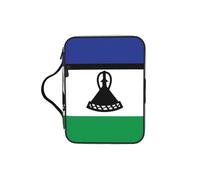 CNTDBU Borsa a tracolla con manici e bandiera del Lesotho, organizer impermeabile per viaggi in chiesa, portapenne, tablet, diario