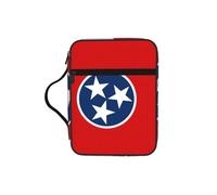 CNTDBU Borsa a tracolla con manici e bandiera del Tennessee, impermeabile, per viaggi in chiesa, portapenne, tablet, diario