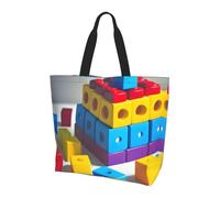 CNTDBU Borsa a tracolla da donna, leggera, impermeabile, riutilizzabile, con tasca interna, per lavoro, viaggi