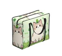 CNTDBU Borsa per la spesa resistente per animali domestici, impermeabile, riutilizzabile, con cerniera, borsa pieghevole per viaggi, picnic