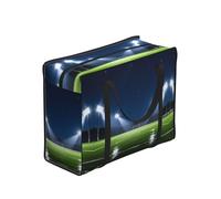 CNTDBU Borsa per la spesa resistente per lo stadio, impermeabile, riutilizzabile, con cerniera, pieghevole, per viaggi, picnic